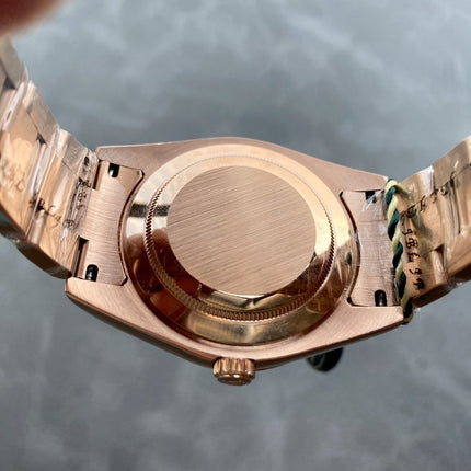 SKY-DWELLER 42 ROSE GOLD BLACK DIAL