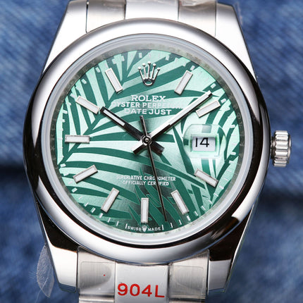 DATEJUST 41 STAINLESS STEEL CUSTOM GREEN DIAL