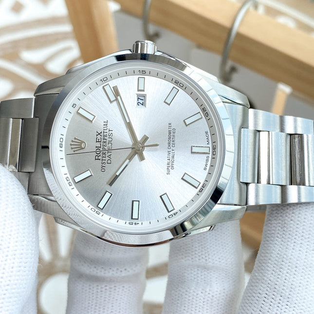 DATEJUST 40MM SMOOTH BEZEL STEEL CASE