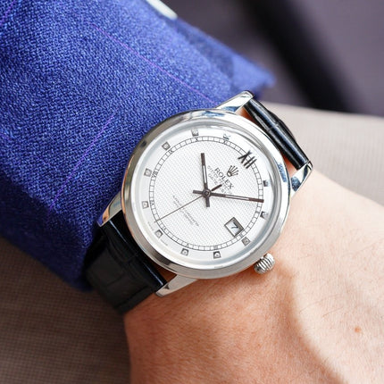OYSTER PERPETUAL 41MM STEEL CASE DIAMOND NUMERALS