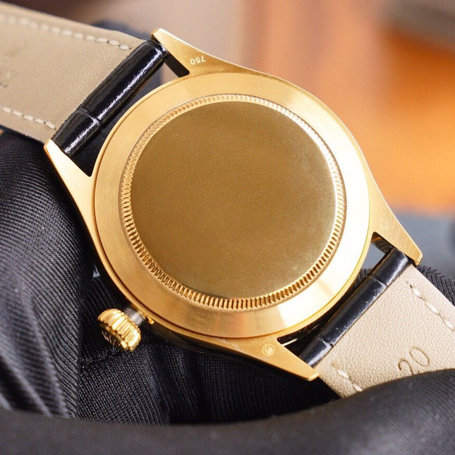 CELLINI 41 MOONPHASE GOLD CASE LEATHER