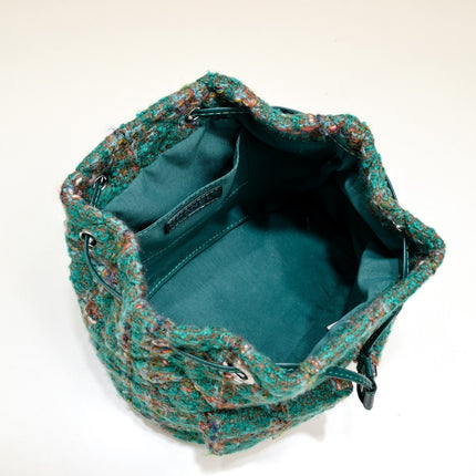 TWEED BACKPACK 8038 GREEN