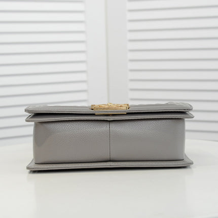 CAVIAR BOY BAG MEDIUM 67086 GREY