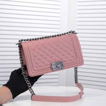 CAVIAR BOY BAG MEDIUM 67086 PINK