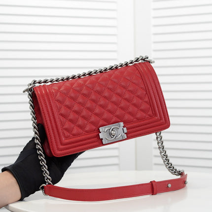 CAVIAR BOY BAG MEDIUM 67086 RED