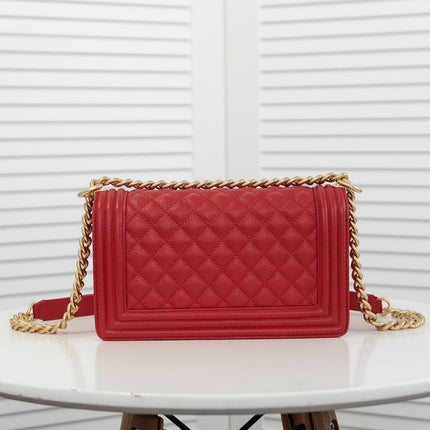 CAVIAR BOY BAG MEDIUM 67086 RED