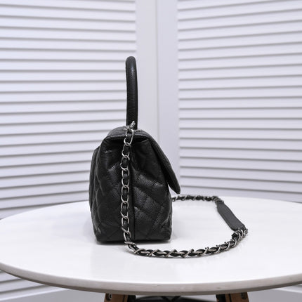 QUILTED CAVIAR 26CM 92991 BLACK