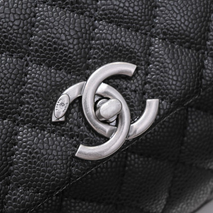 QUILTED CAVIAR 26CM 92991 BLACK