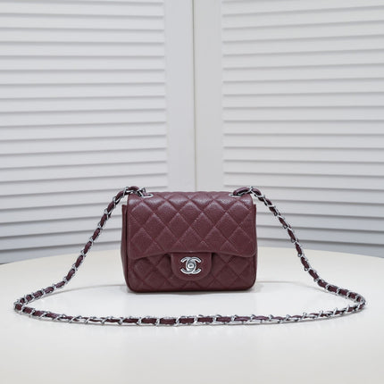 MINI CAVIAR 17CM 1115 PLUM RED