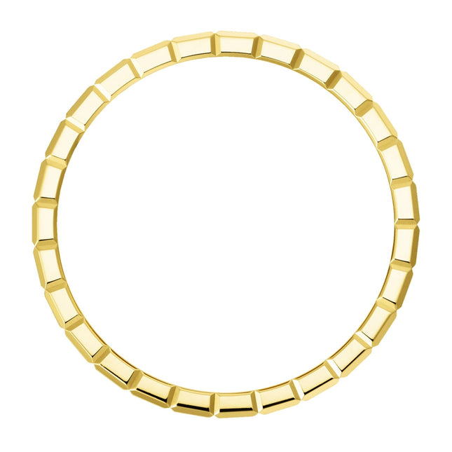 ICE CUBA RING GOLD