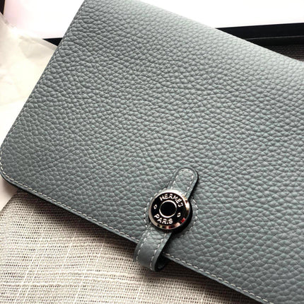 HM Dogon Wallet 20 Navy Blue Togo Shw