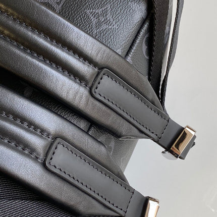 BACKPACK 40 IN GUN METAL MONOGRAM ECLIPSE CANVAS