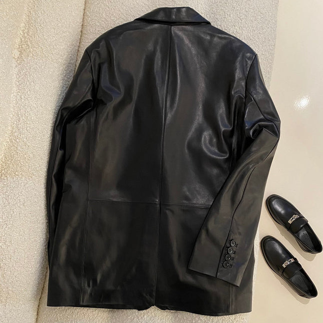CELINE 25S LEATHER JACKET 0100