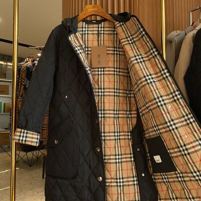 BURBERRY 25S LONG HOODED COAT 061