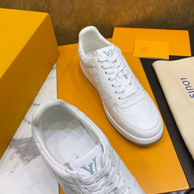 LV RIVOLI SNEAKER WHITE MONOGRAM
