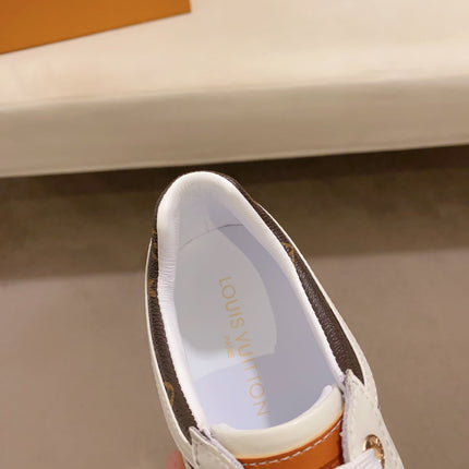 LV RIVOLI SNEAKER WHITE MINI MONOGRAM-EMBOSSED CALFSKIN