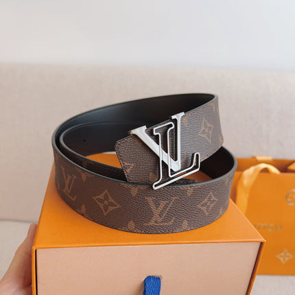 LV 25S BELT 40 MM IN BROWN CALFSKIN 593207