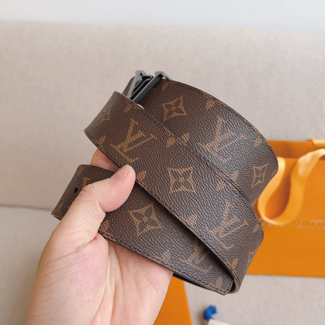 LV 25S BELT 40 MM IN BROWN CALFSKIN 593207