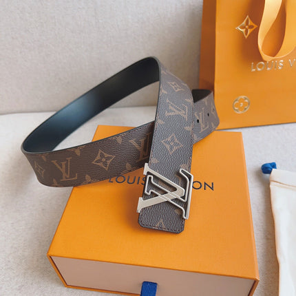 LV 25S BELT 40 MM IN BROWN CALFSKIN 593209