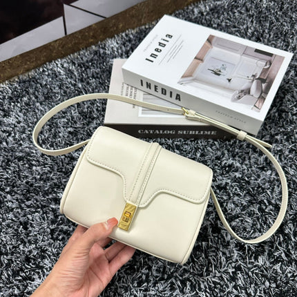CLASSIC MINI 18 WHITE CALFSKIN