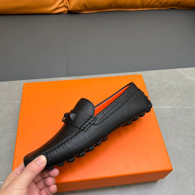 HM IRVING LOAFER BLACK CALFSKIN