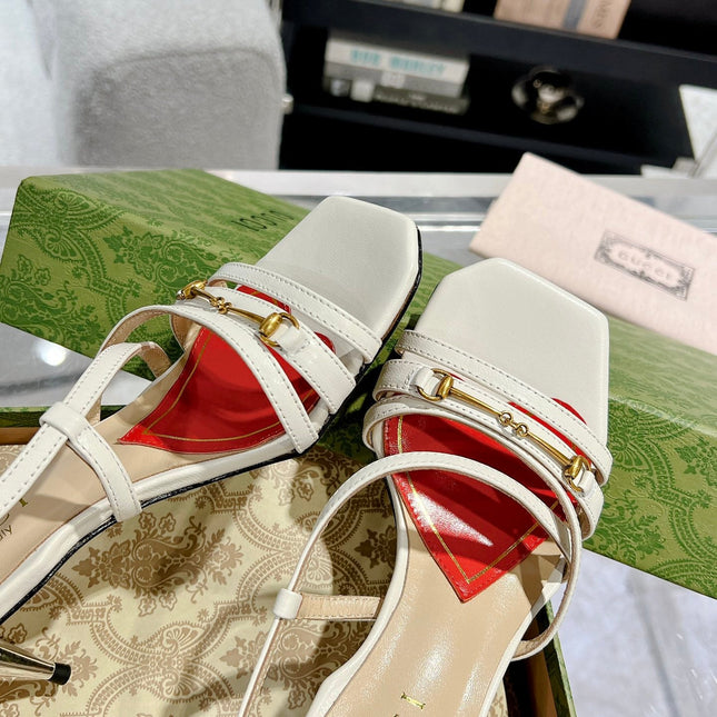HIGH HEEL 65MM IN WHITE CALFSKIN WITH RED HEART