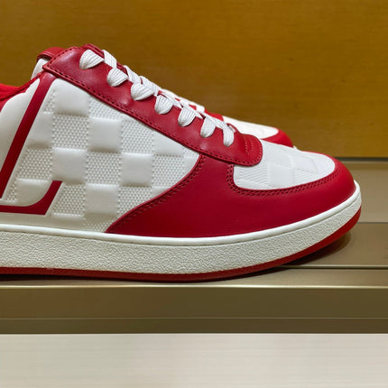 LV RIVOLI SNEAKER MEN RED WHITE