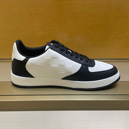 LV RIVOLI SNEAKER MEN BLACK WHITE