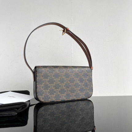 TRIOMPHE 20 TAN CALFSKIN