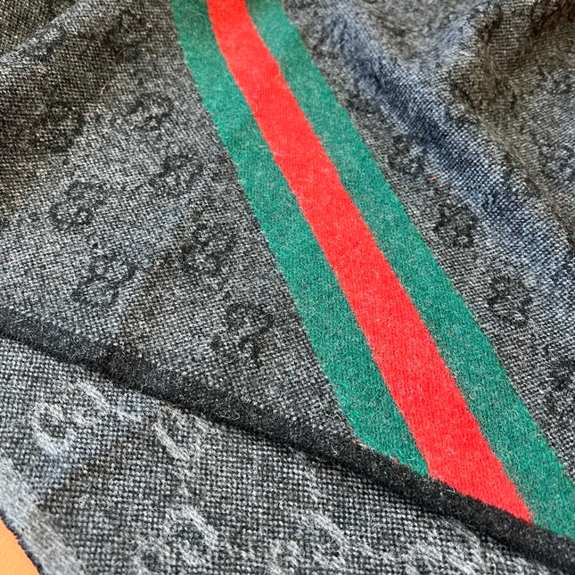 GUCCI 25S SCARF 190 IN WOOL 636371