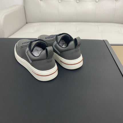 LP NEWPORT 2.0 WALK SNEAKERS LIGHT GRAY CALFSKIN