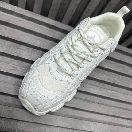 CD CHRONO SNEAKER WHITE CALFSKIN