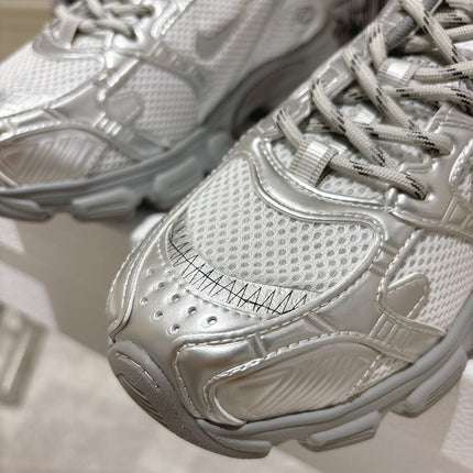 DIOR 25S CHRONO SNEAKER 45MM IN MESH WITH SILVER CALFSKIN