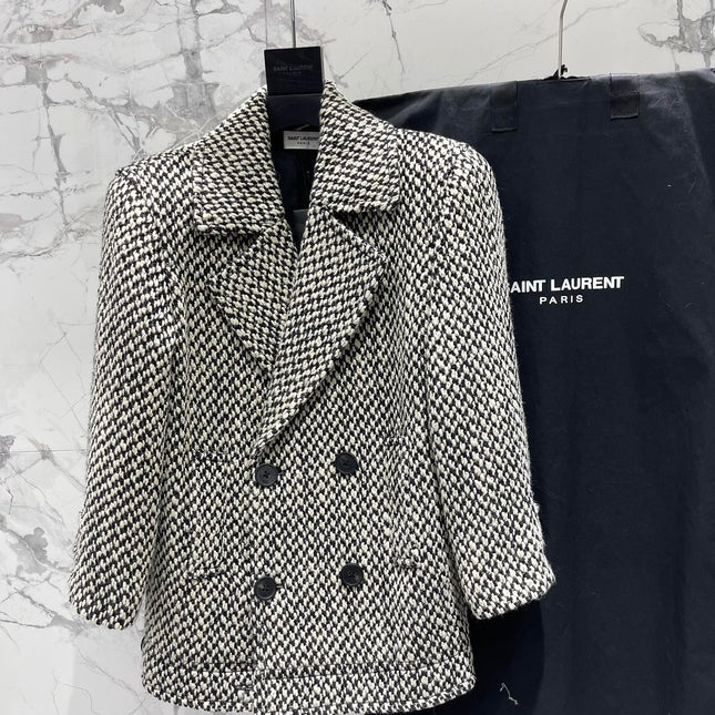 YSL 25S WOOL COAT STYLE 216