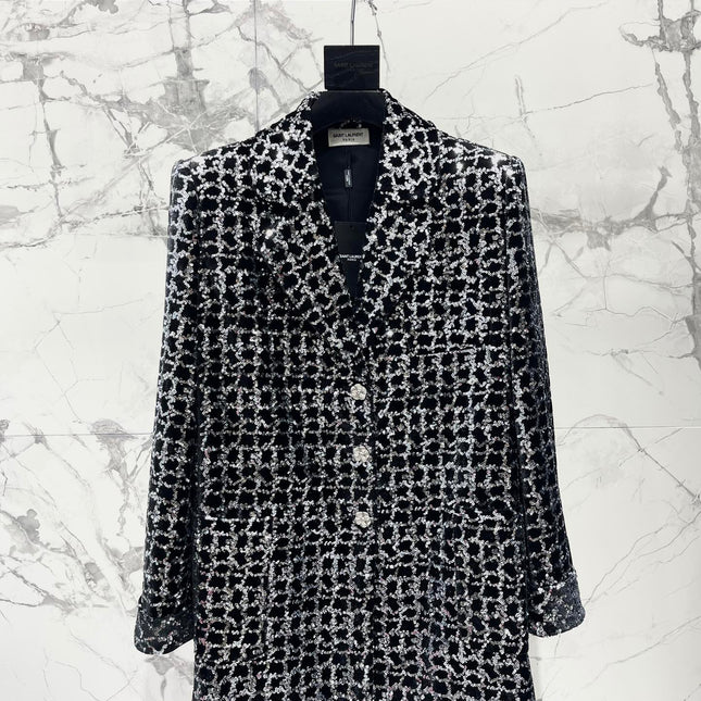 YSL 25S SEQUIN JACKET STYLE 140