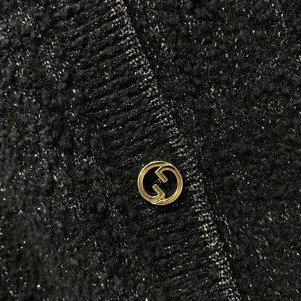 Gucci 2025 Cardigan Dark Blue Wool