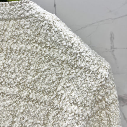 Gucci 2025 Cardigan Cream White Wool