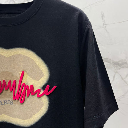 CC T-shirt In Black Cotton