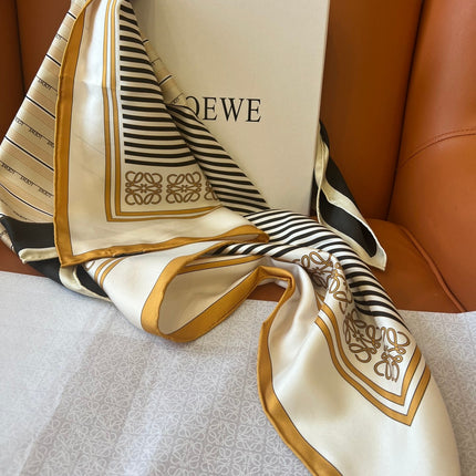 LOEWE 25S SCARF 90 IN SILK 667137