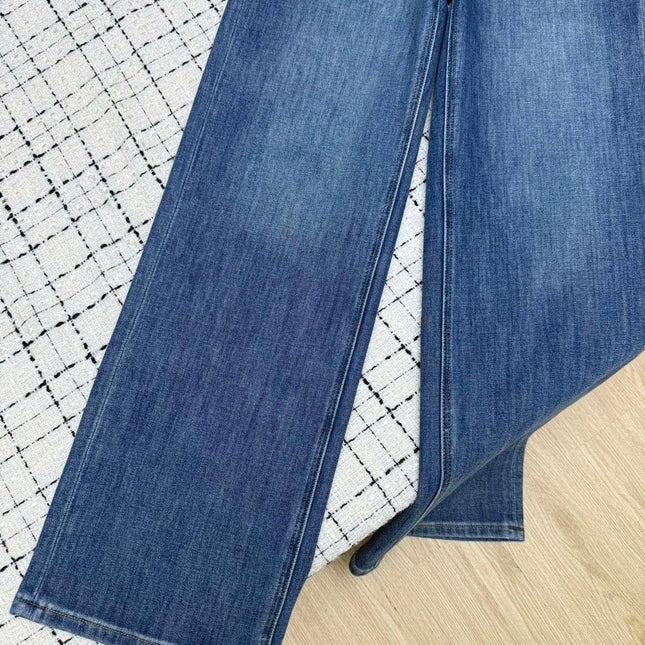 PRADA 26S TWO-POCKET STRAIGHT-LEG JEANS 587