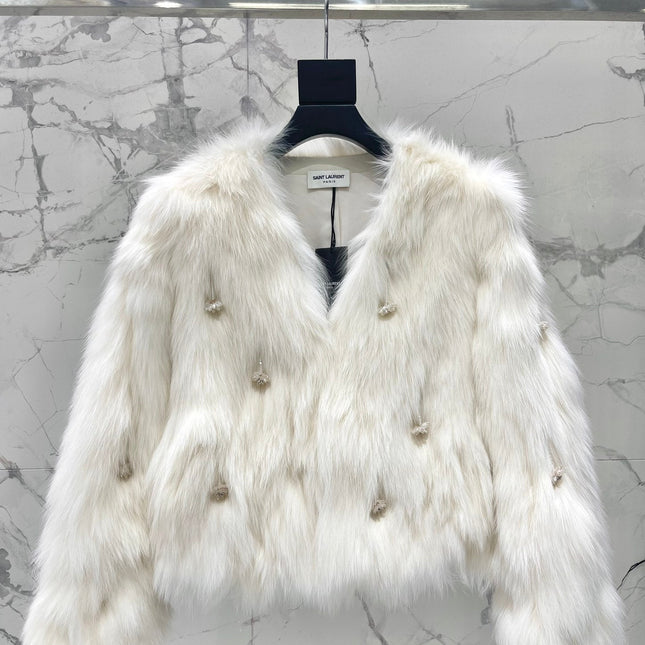 YSL 25S FUR VEST STYLE 227
