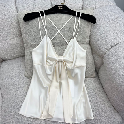 CHANEL 25S SATIN CAMISOLE TOP 631