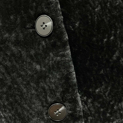YSL 25S SHORT-SLEEVED SHEARLING COAT STYLE 231