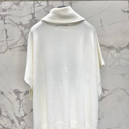 DIOR 25S TURTLENECK PONCHO SWEATER STYLE 383