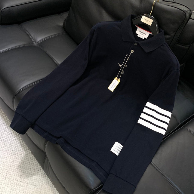 THOM 26S LONG-SLEEVE POLO SHIRT STYLE 116