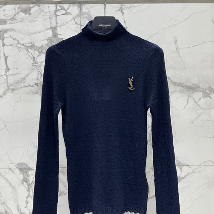 YSL 25S FITTED TURTLENECK SWEATER STYLE 183