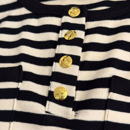 CELINE 25S STRIPED TANK TOP 0115