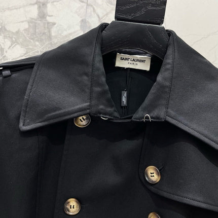 YSL 25S LONG TRENCH COAT STYLE 156