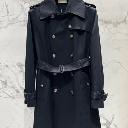 YSL 25S LONG TRENCH COAT STYLE 156