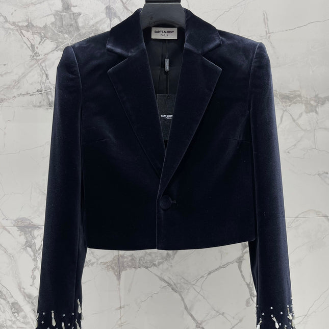 YSL 25S VELVET OUTFIT SET STYLE 139